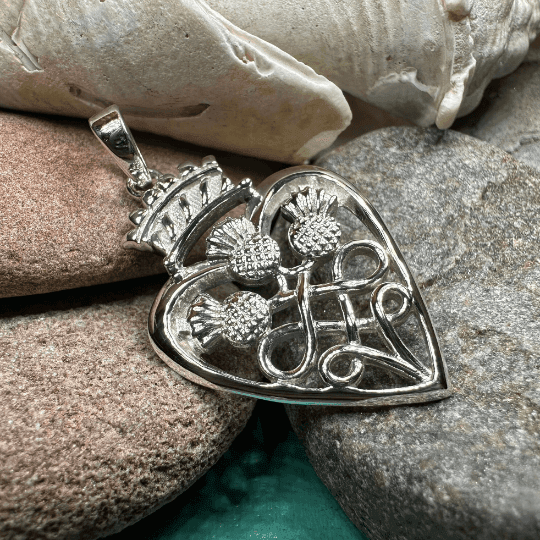 Luckenbooth Thistle Necklace - 18