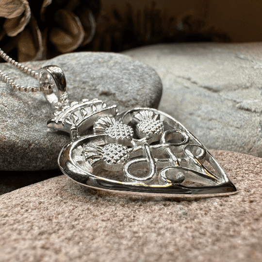 Luckenbooth Thistle Necklace - 18