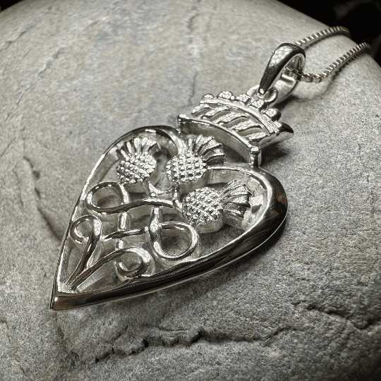Luckenbooth Thistle Necklace - 18