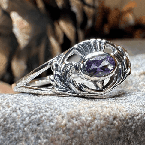 Sassenach Thistle Ring - 5