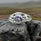 Sassenach Thistle Ring