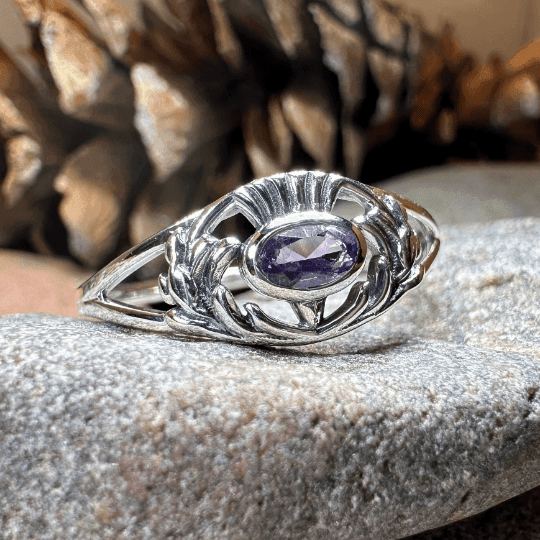 Sassenach Thistle Ring - 5