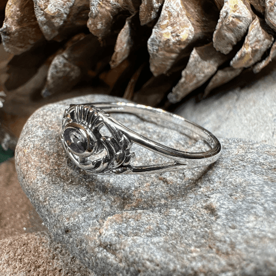 Sassenach Thistle Ring - 5