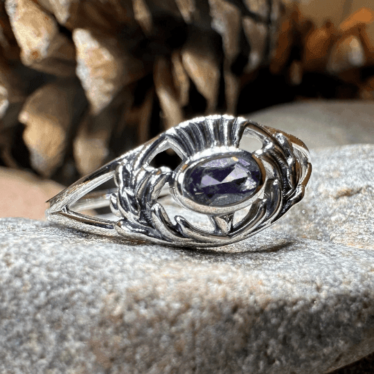 Sassenach Thistle Ring - 5