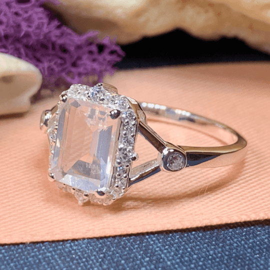 Tianna Rose Quartz Ring - 10