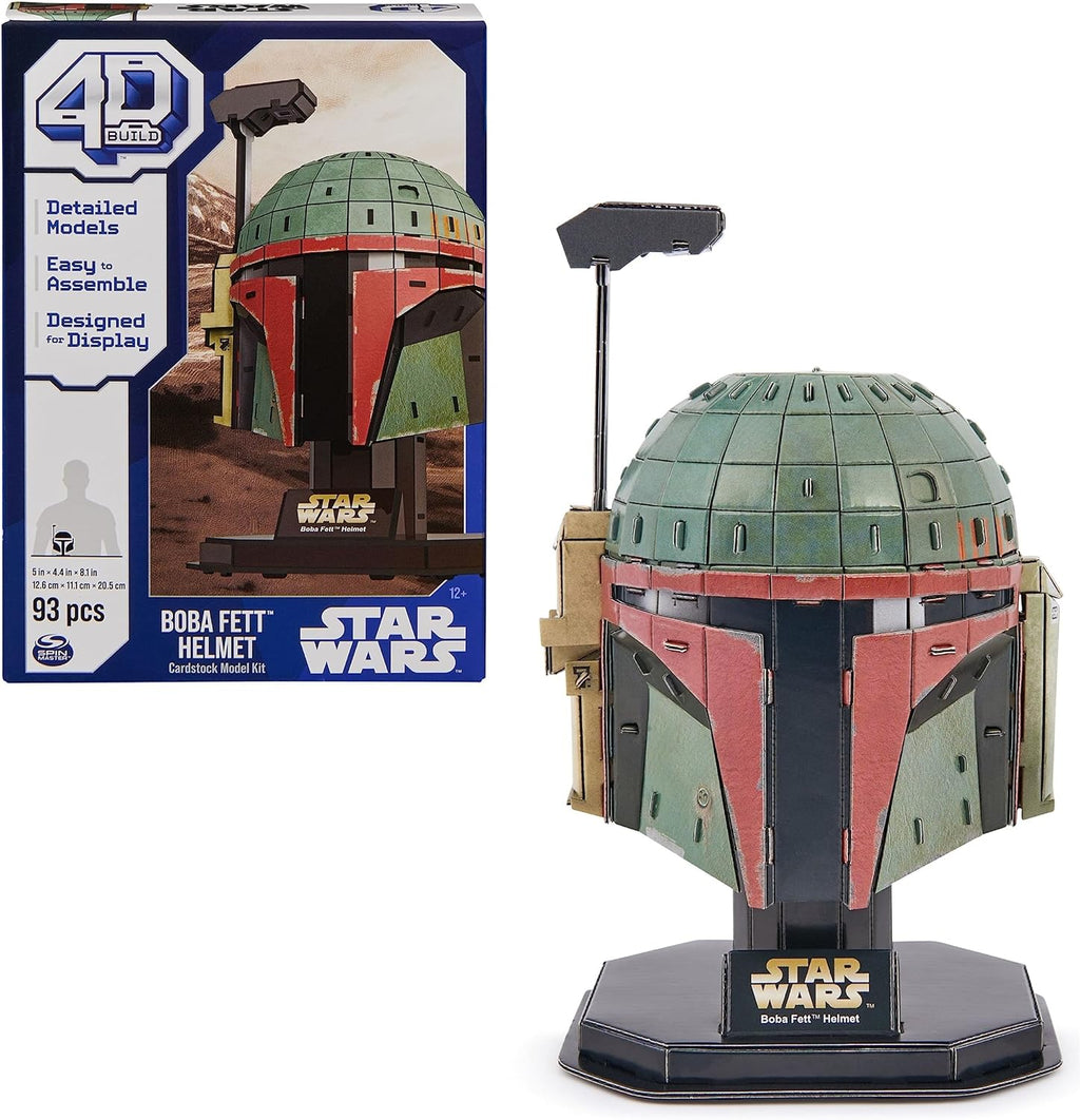 4D Build Star Wars Boba Fett Helmet
