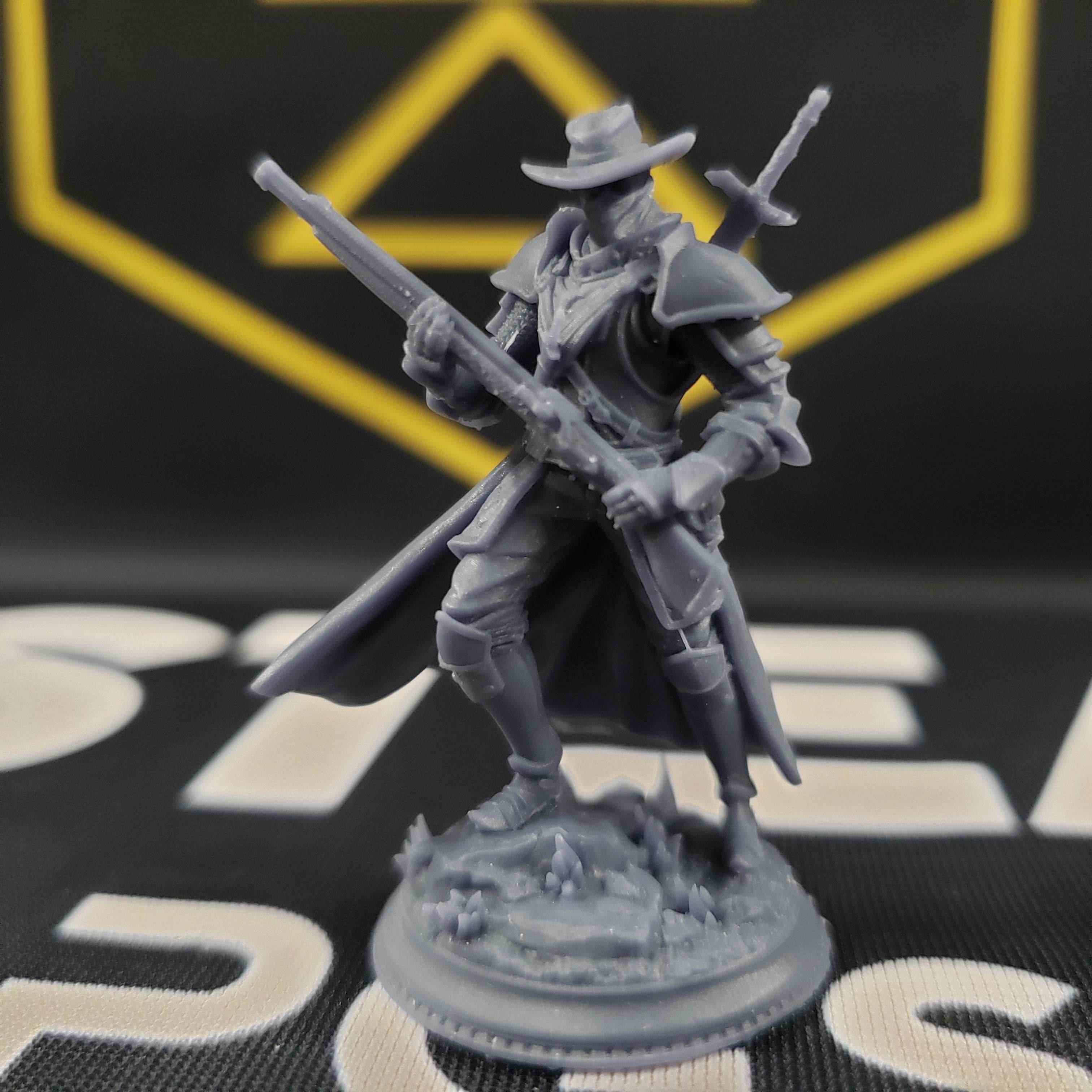 Sir Harian Southwall, Gunslinger Inquisitor (Male Human Gunslinger) - 32mm Scale
