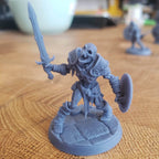 Skutagaard Draugr Skeleton Warrior: Base Sculpt A - Without Helmet