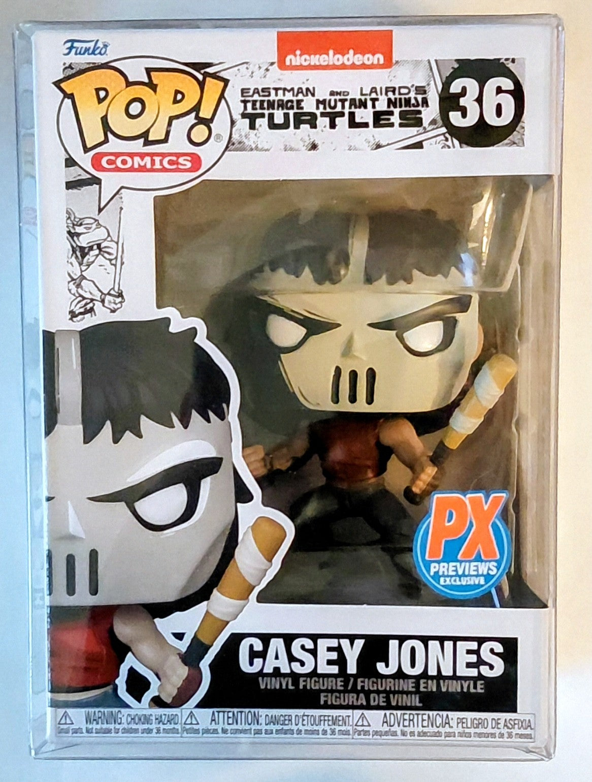 TMNT Funko Pop - Casey Jones (Comics)