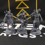 Minotaurs of the Labyrinth's Depths - 32mm Scale / A - Axe