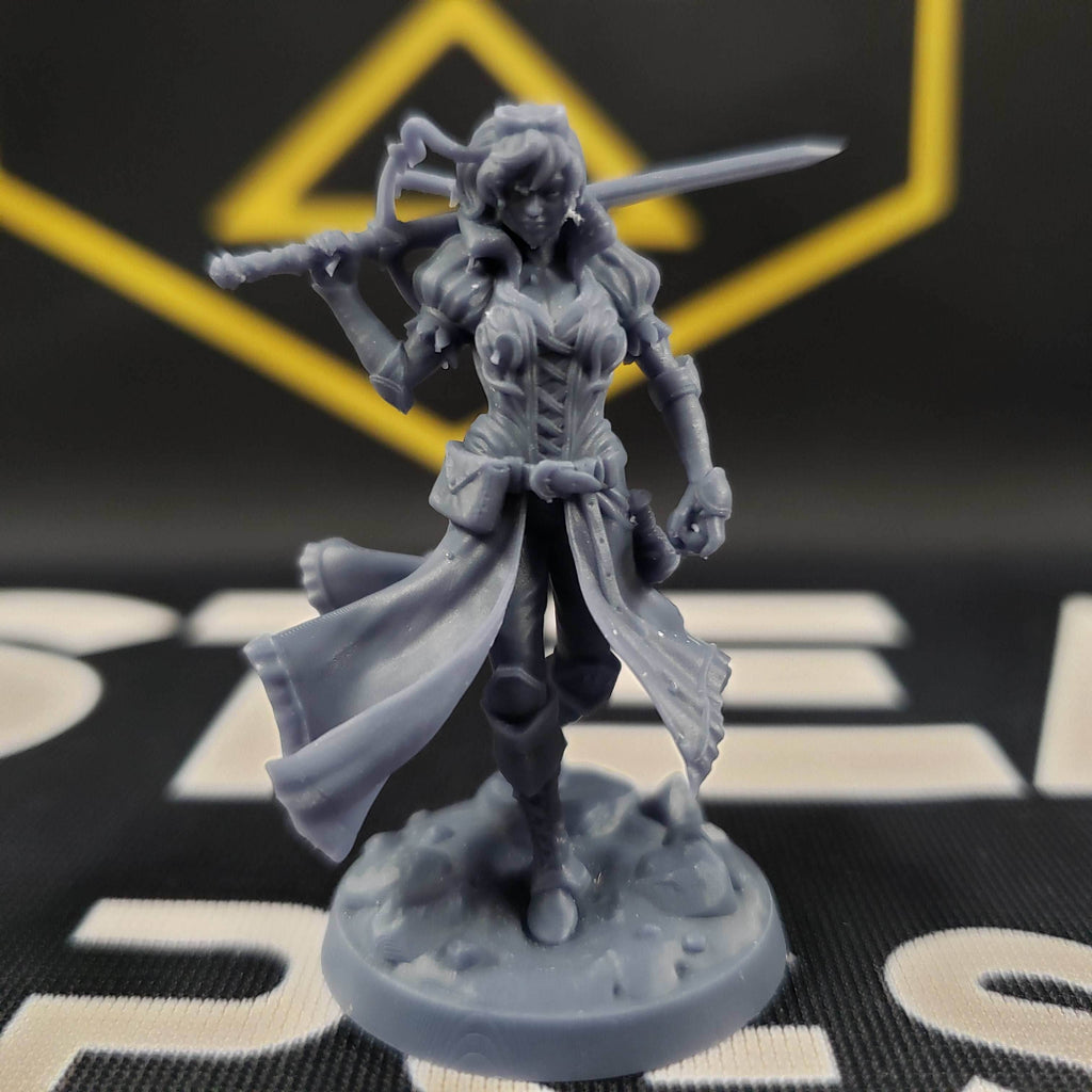 Snow Blight (Female Undead Human Fighter) - 