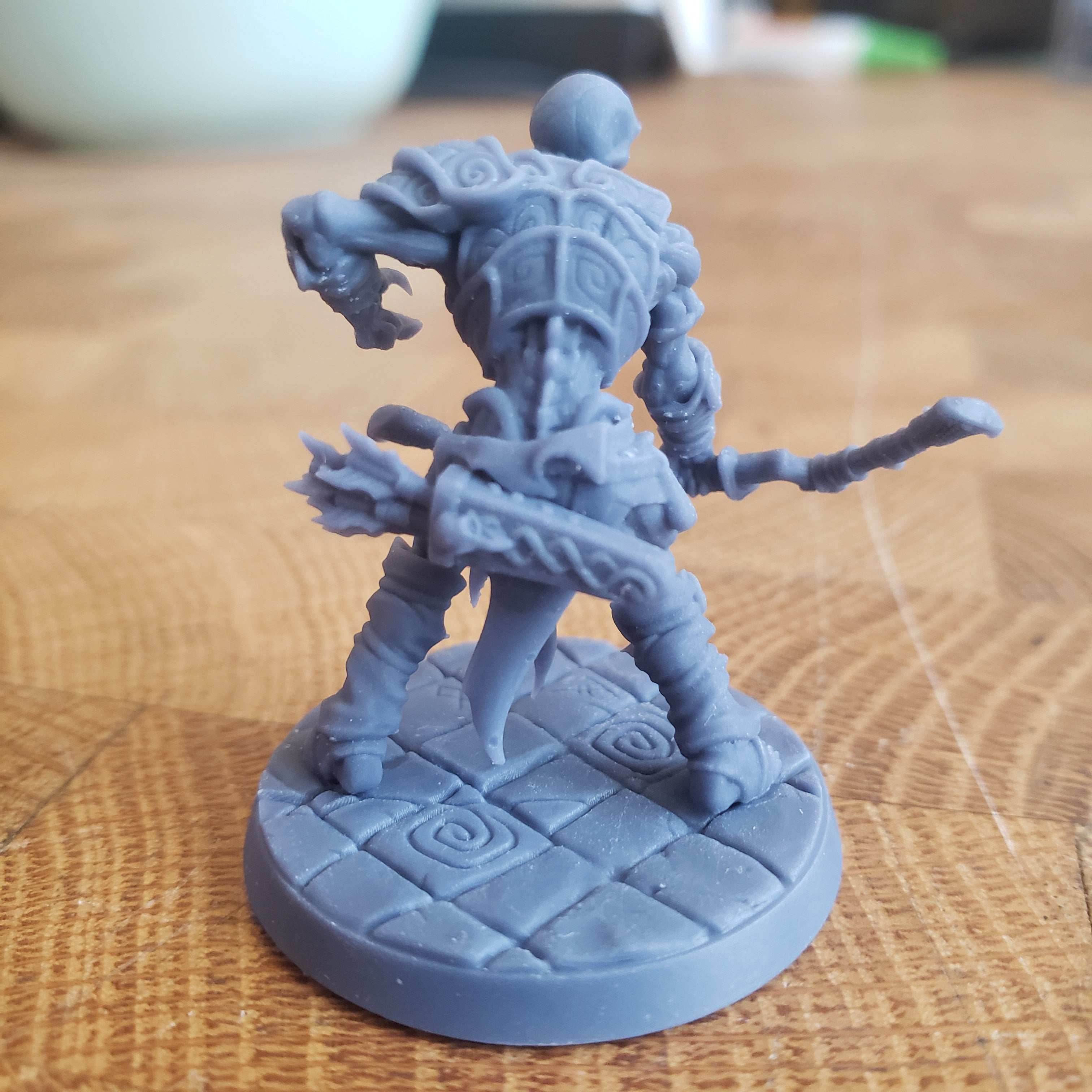 Skutagaard Draugr Skeleton Warrior: Base Sculpt F - Without Helmet