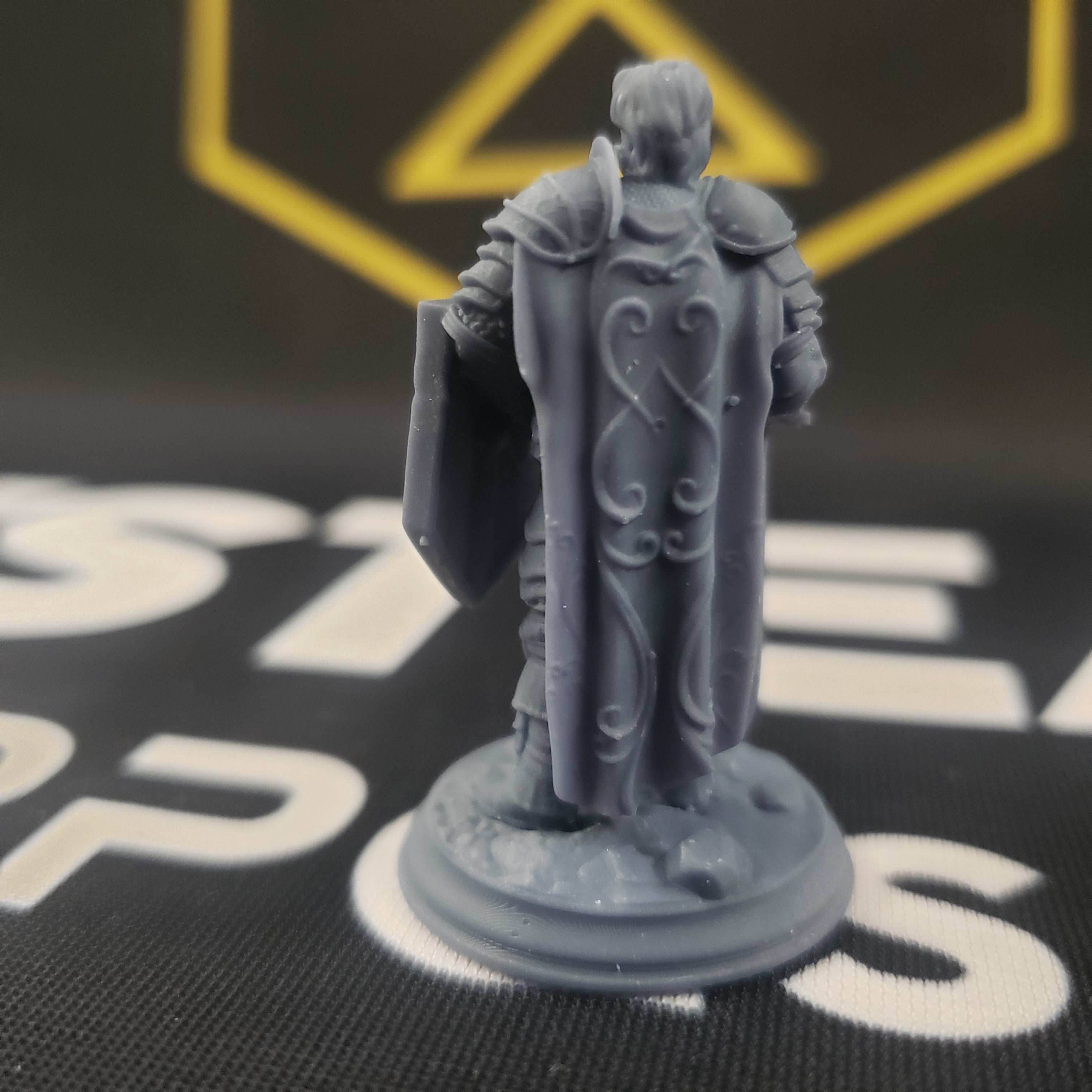 Arion Midrun, Battle Master (Male Human Fighter) - 32mm Scale