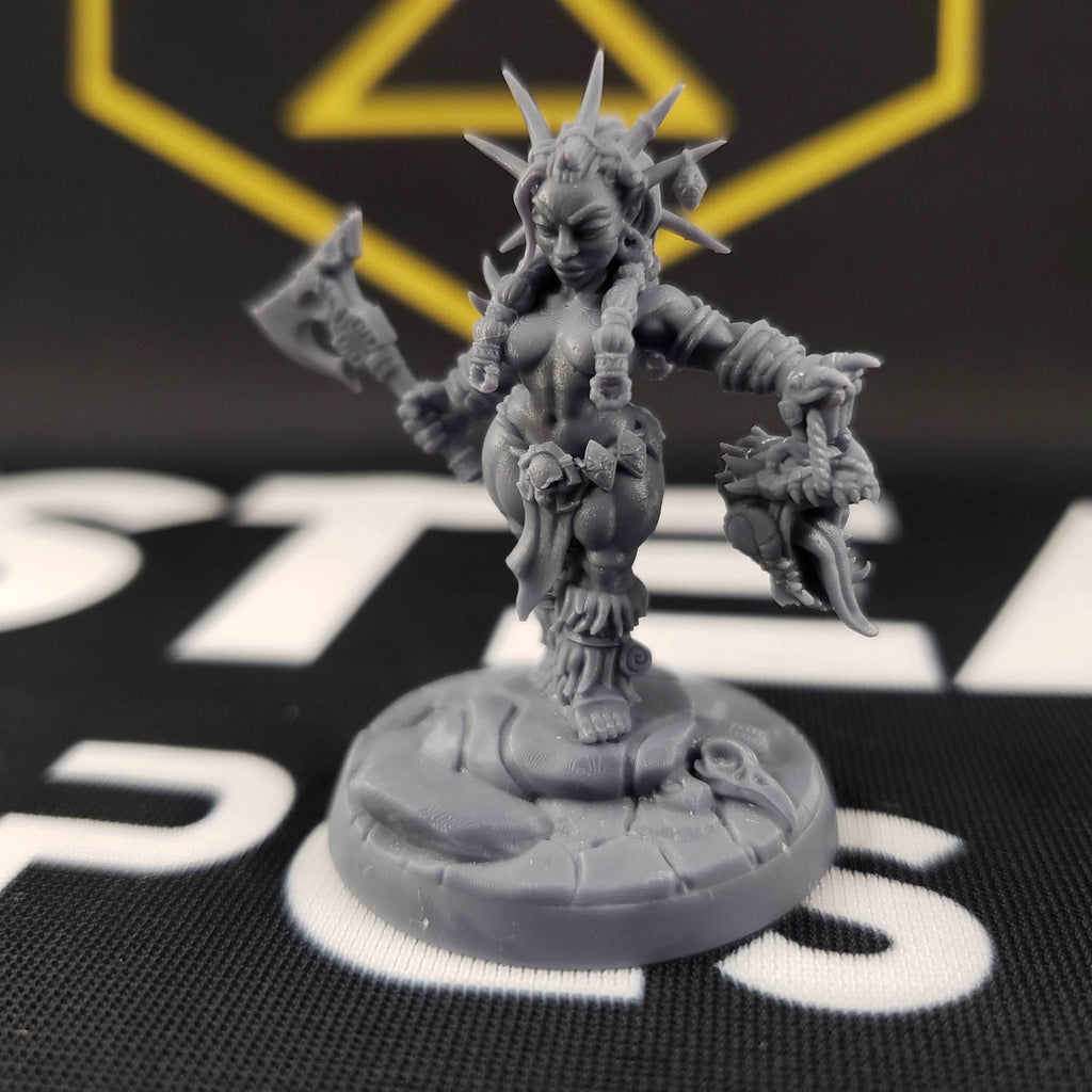 Thyra, Blood Priestess of Duum (Female Dwarf Berserker) - 