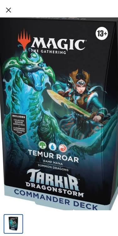 Tarkir Dragonstorm Single Commander Deck | MTG | New