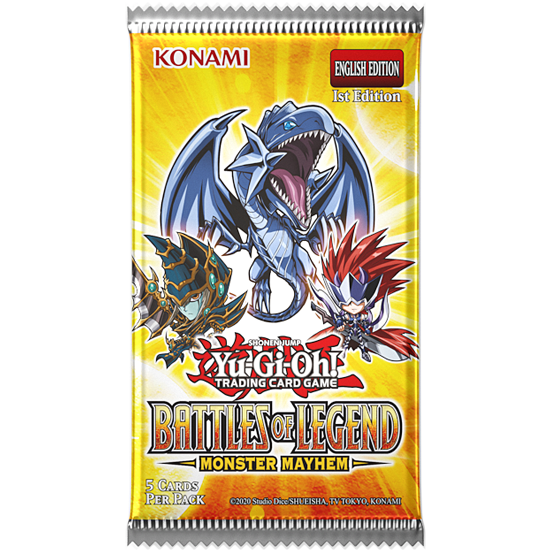Battle Of Legends Monster Mayhem Booster Pack | Yugioh | New