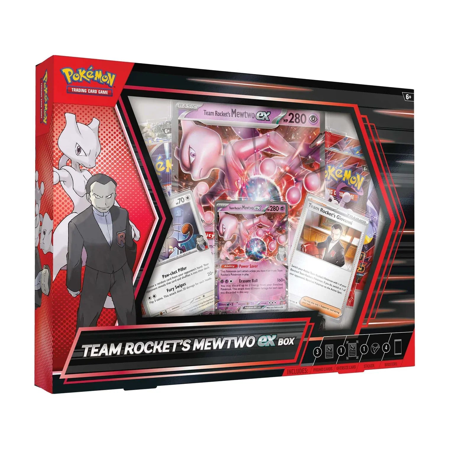 Team Rocket's Mewtwo Ex Box | Pokemon | New