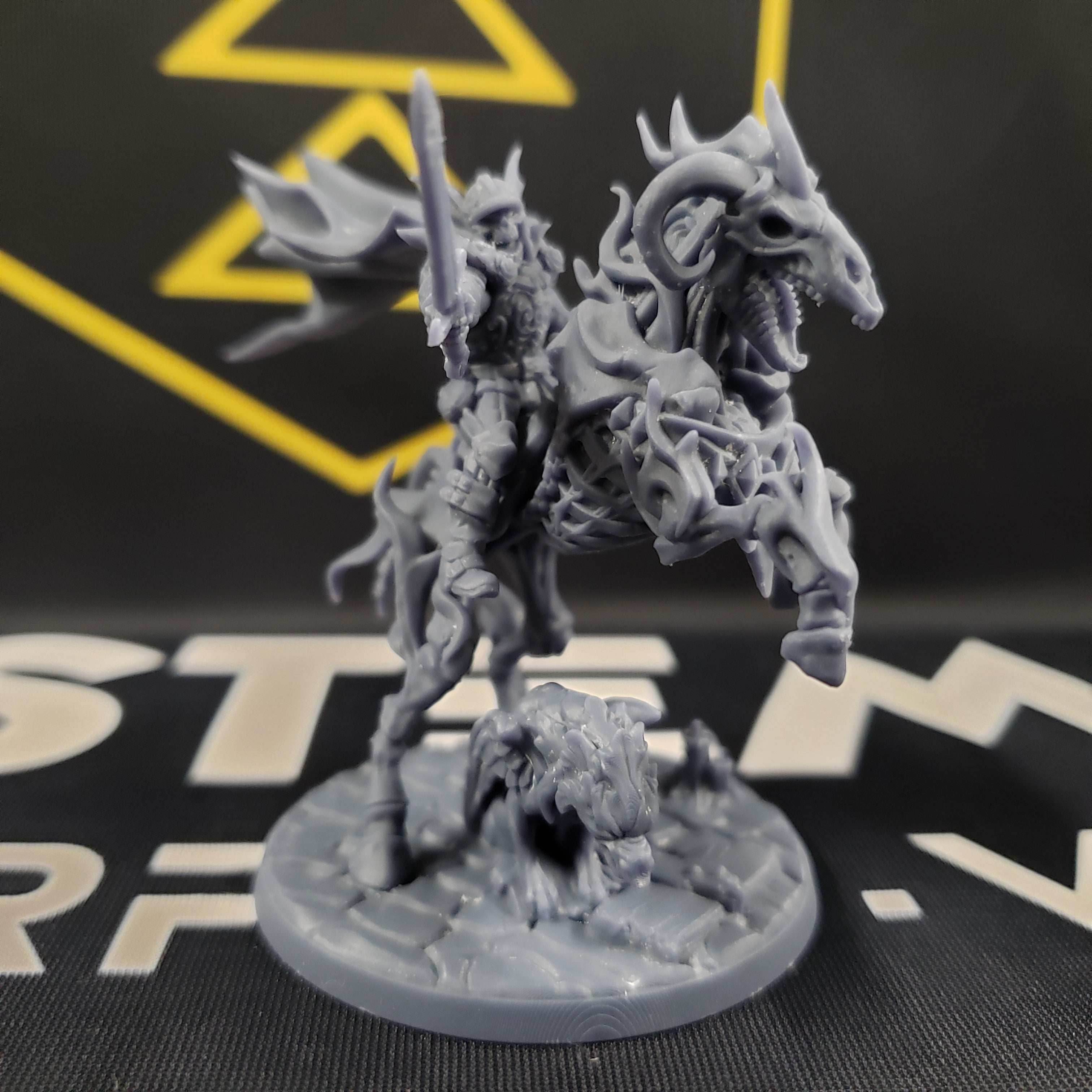 Azekiel the Nightmare (Demonic Horse, Wild or With Rider) - Wild (No Rider)