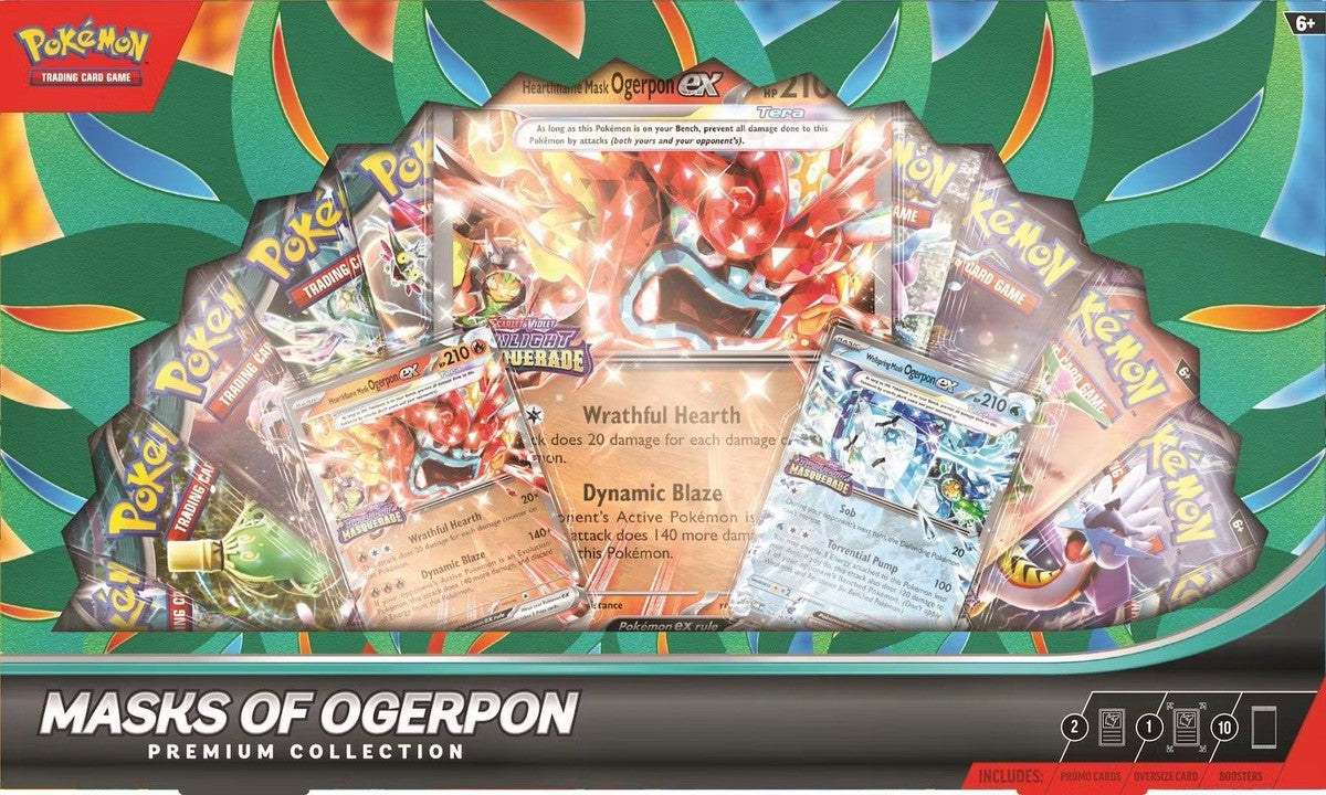 Mask Of Ogerpon Premium Collection | Pokemon | New