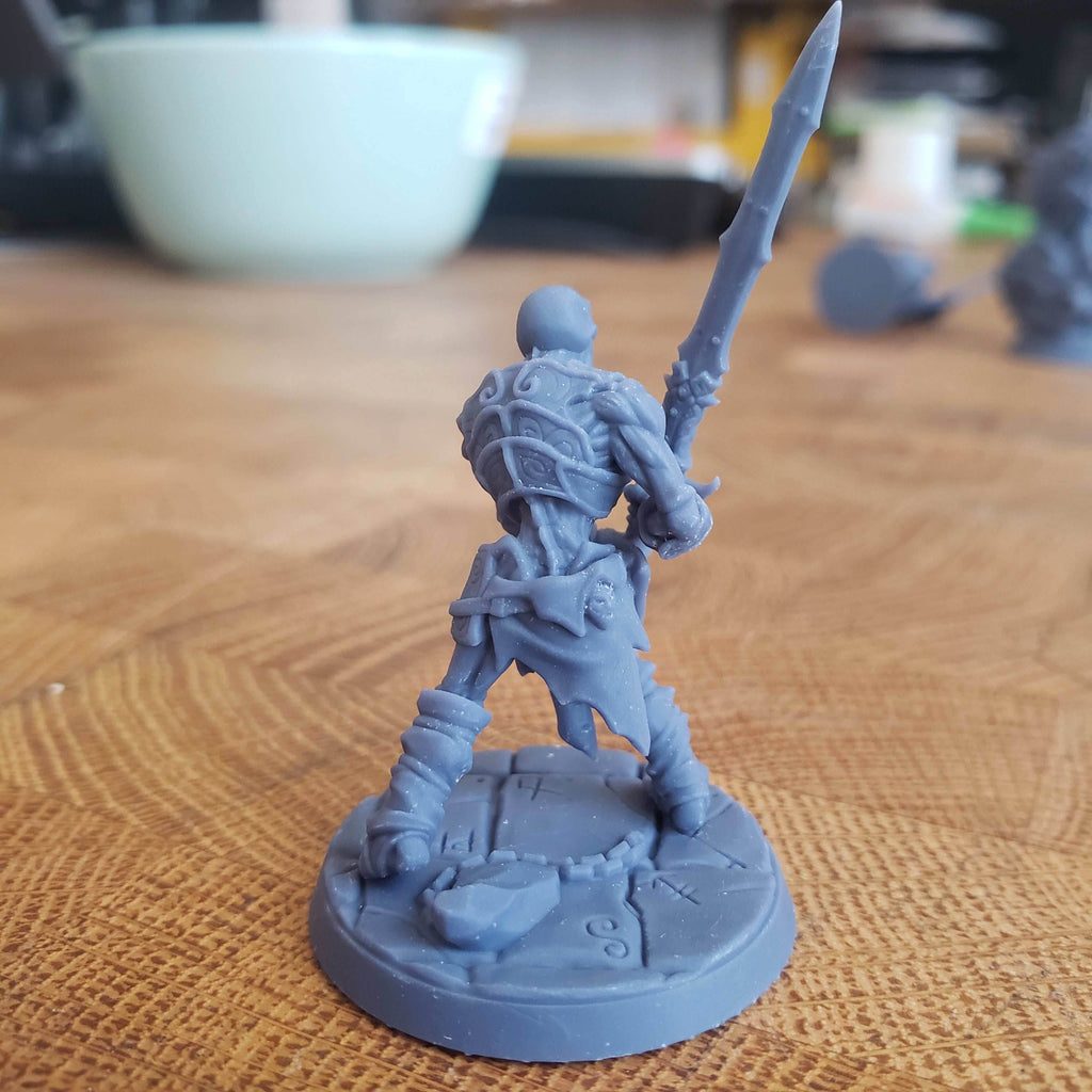 Skutagaard Draugr Skeleton Warrior: Base Sculpt D - Without Helmet