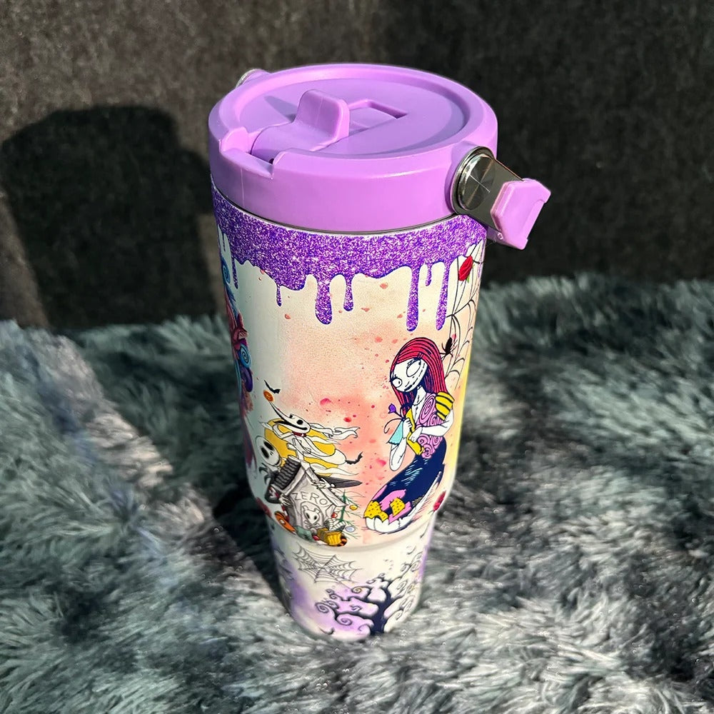 Spooky Romance 40oz Insulated Tumbler - Limited Edition Halloween Collection