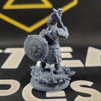 Kilda Swordreign, Cleric of Battle (Female Dwarf Battlecleric)