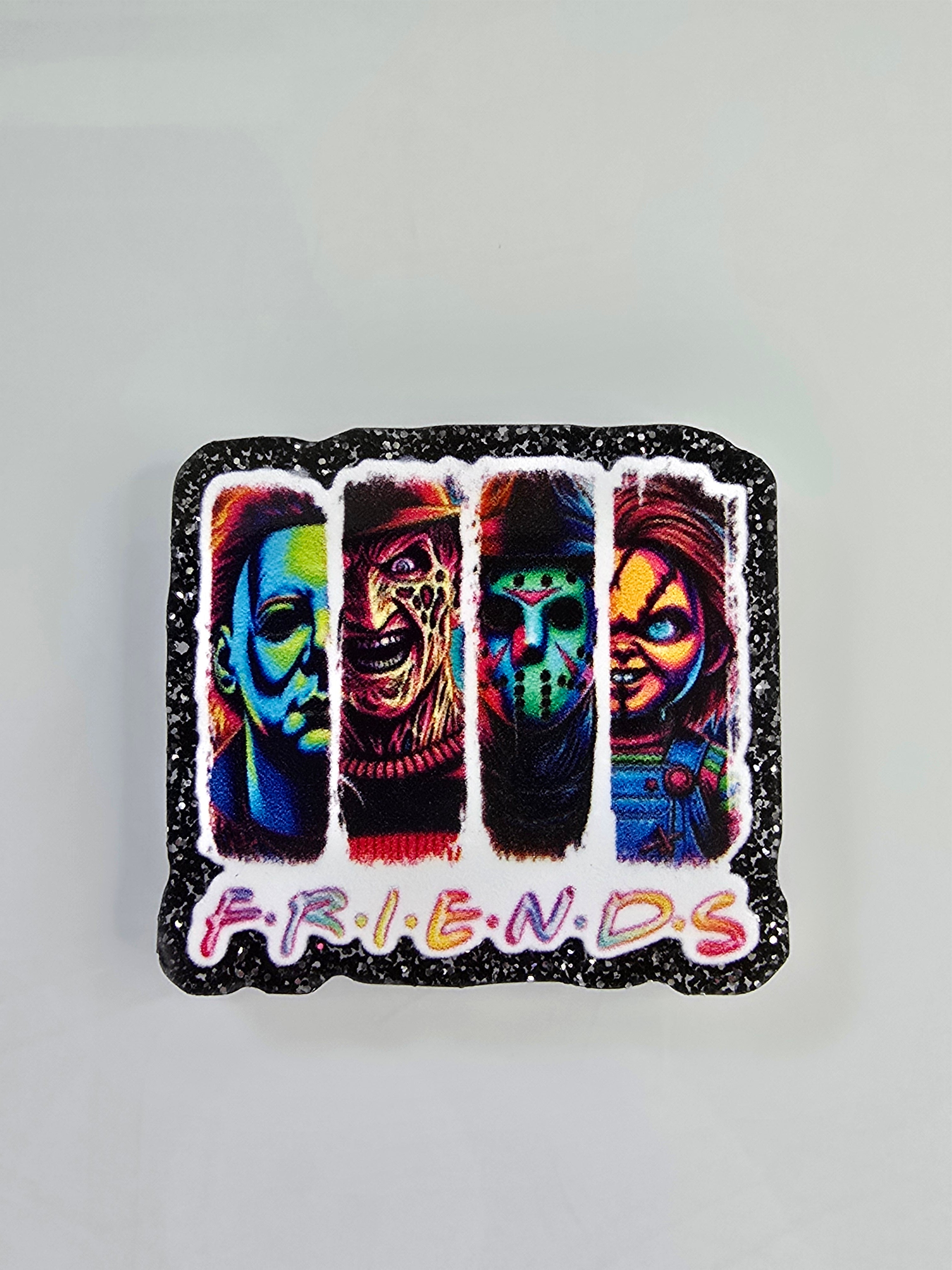 Friends Halloween Bogg Bag Charm