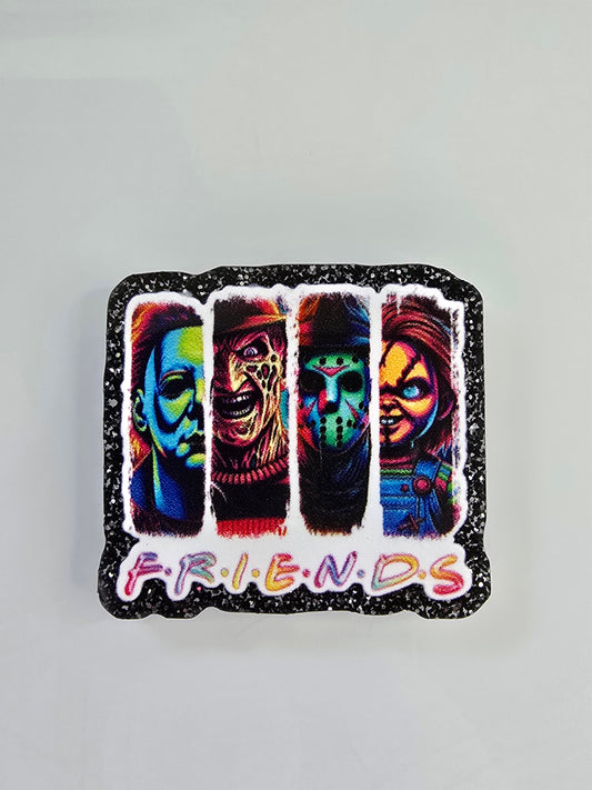 Friends Halloween Bogg Bag Charm