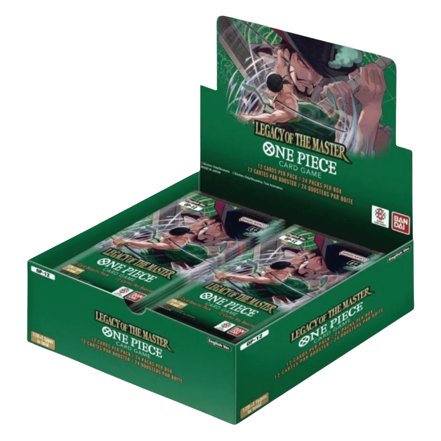 Op12 legacy Of The Master Booster Box | New | One Piece