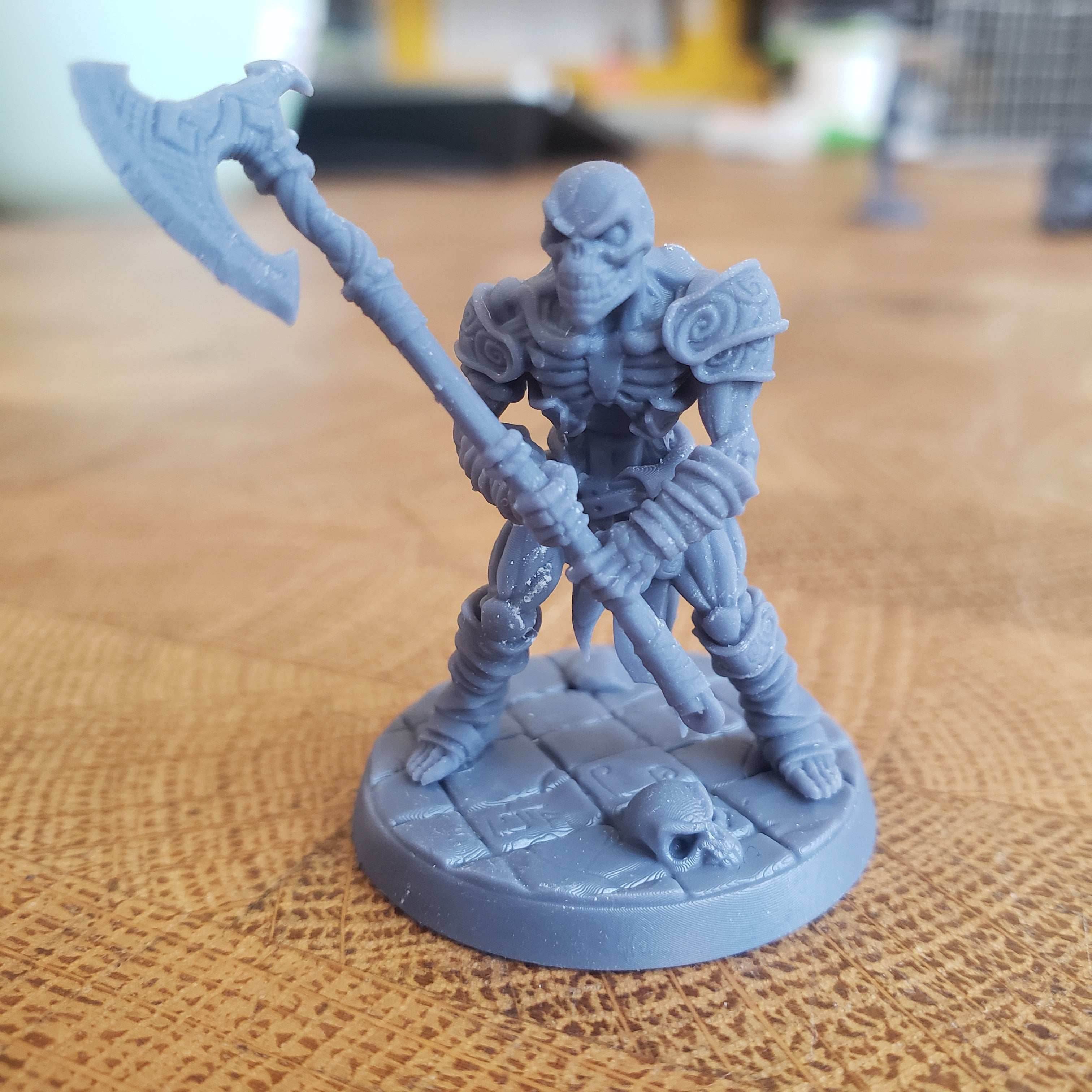 Skutagaard Draugr Skeleton Warrior: Base Sculpt C - Without Helmet