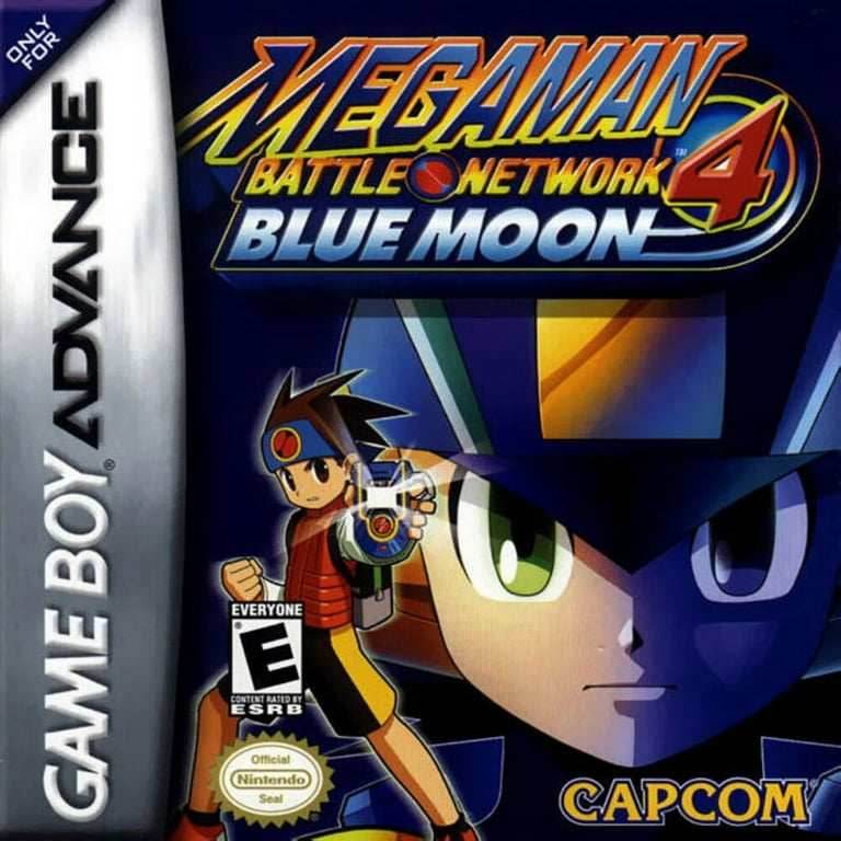 Megaman Battle Network series | GBA - Battle Network 4 blue moon