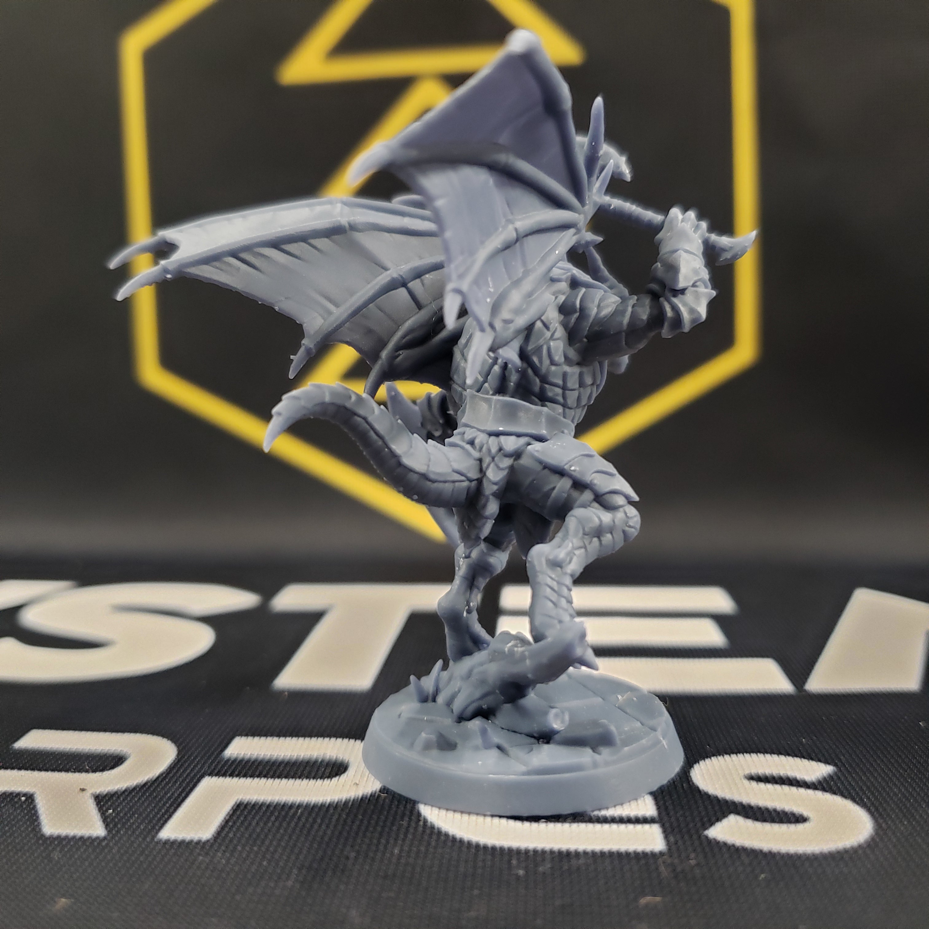 Draconian Shock Troop: Sculpt D (Male Dragonborn Soldier)