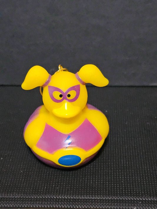 Dyna Girl duck keychain - 