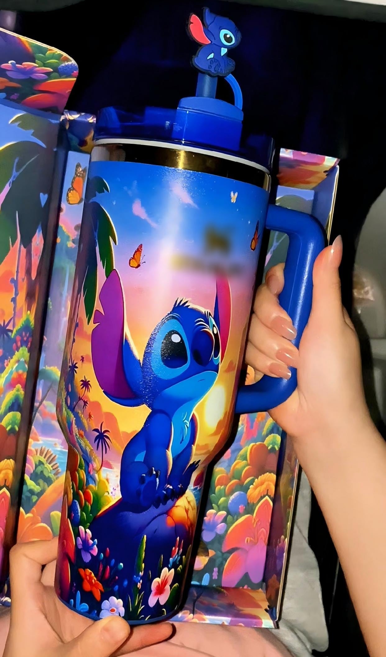 40oz Insulated Tumbler with Handle - Limited Edition Thermos Cup