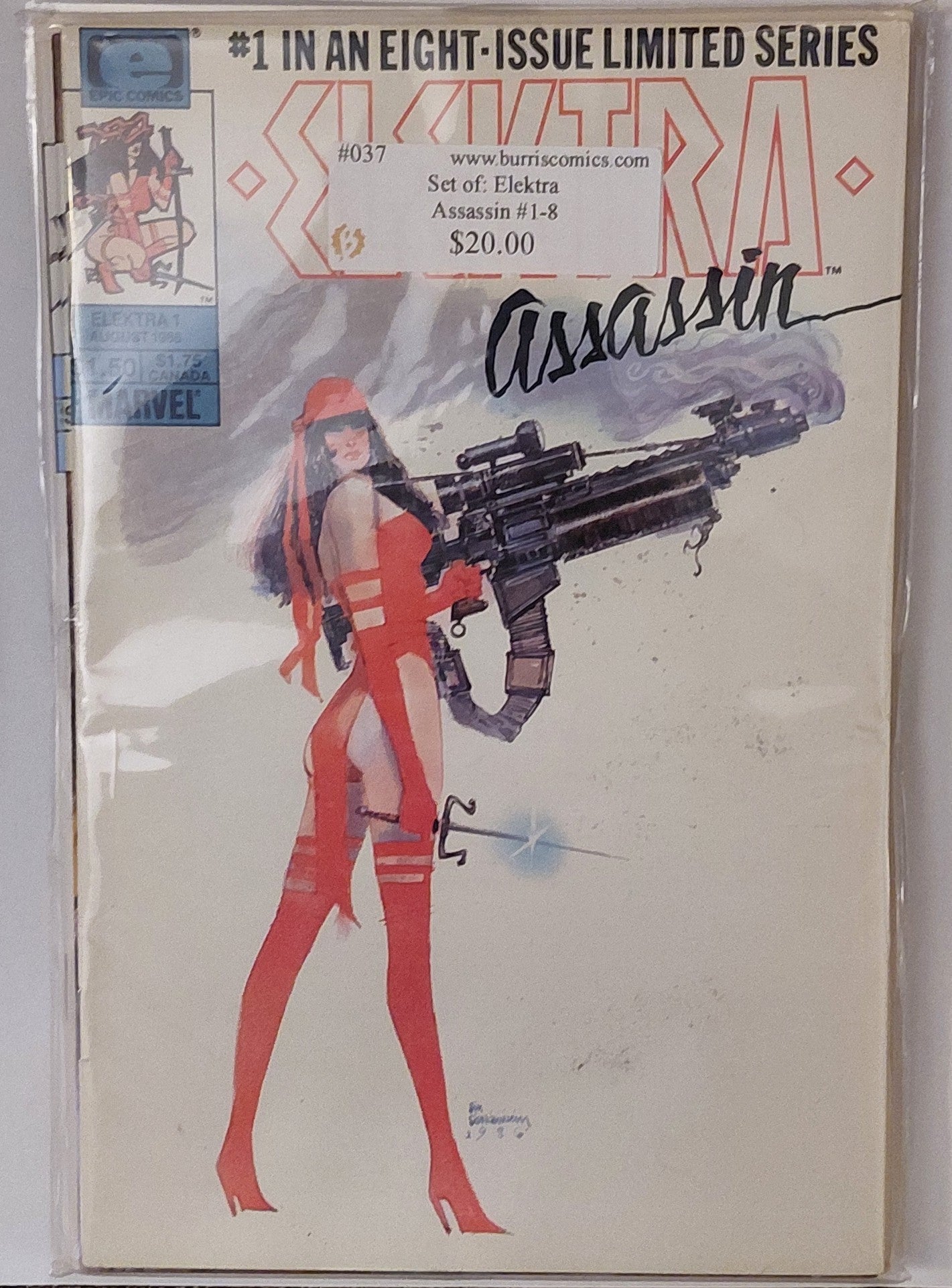 Comic Book Set: Elektra Assassin #1-8, Marvel Comics