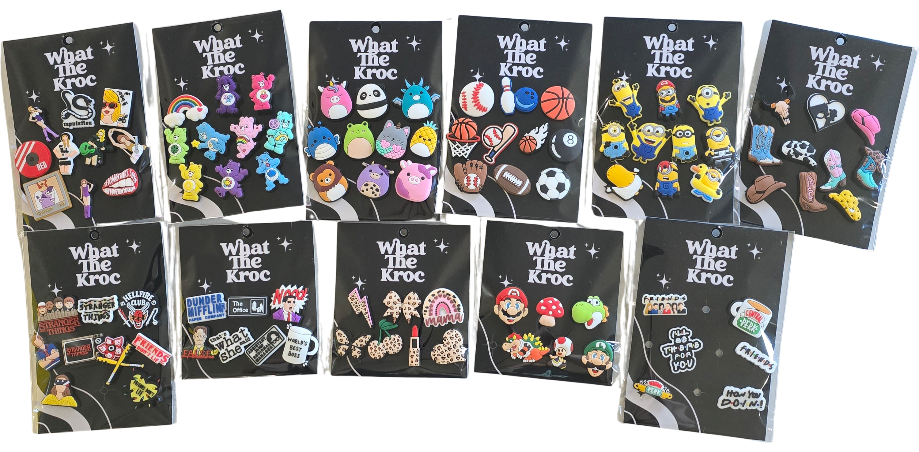 Mario Shoe Charm Bundle