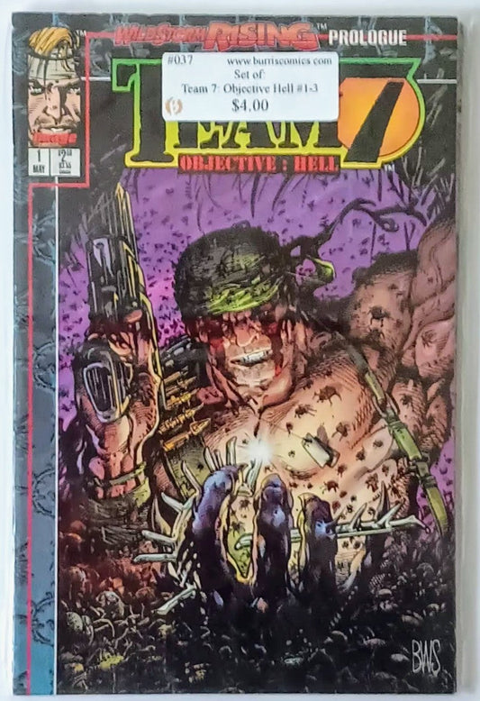 Comic Book Set: Team 7: Objective Hell #1-3, Image Comics