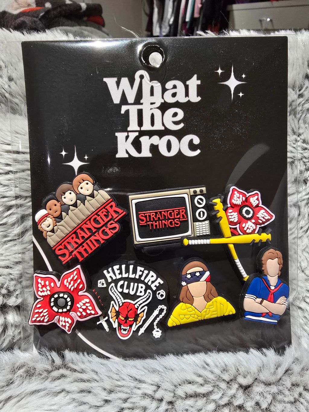Stranger Things 7-Pack Shoe Charm Bundle