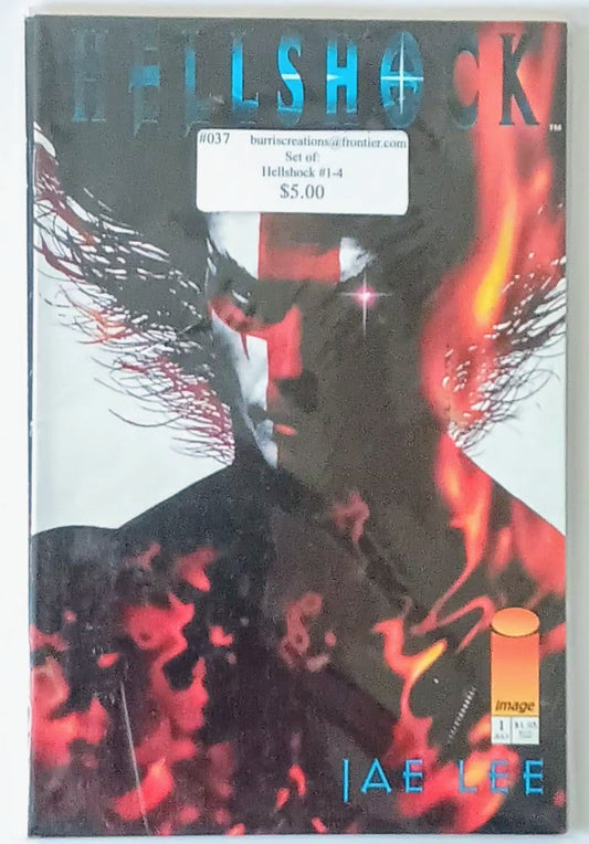Comic Book Set: Hellshock #1-4, Image Comics