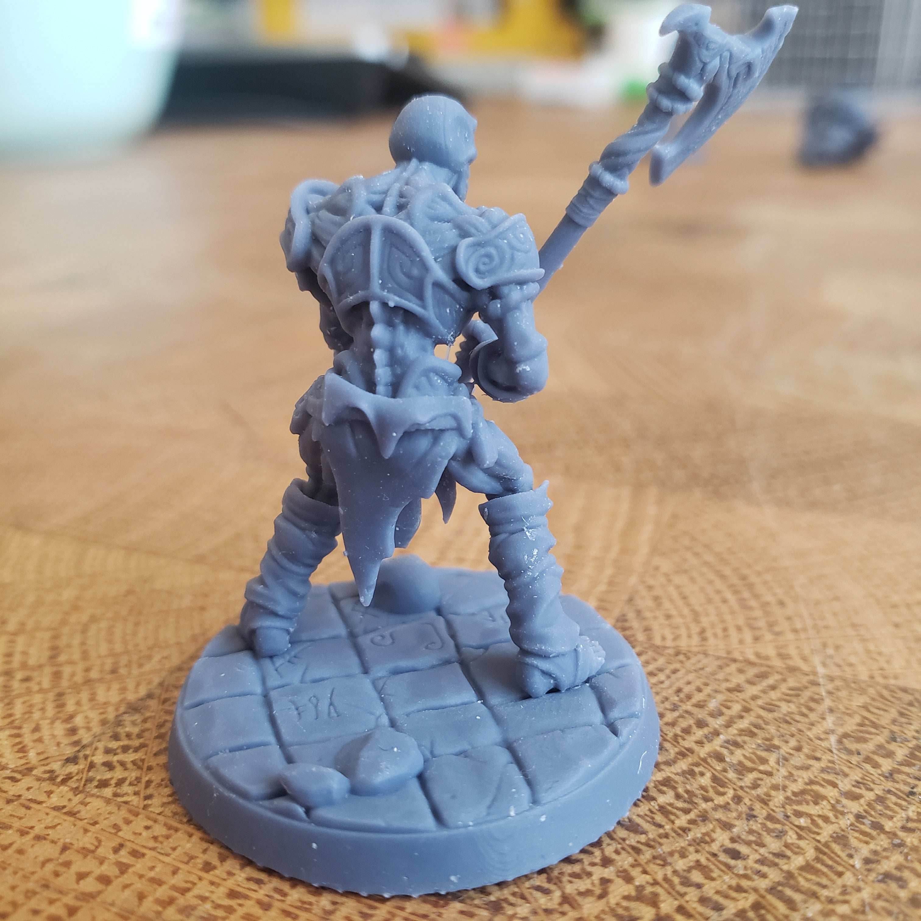 Skutagaard Draugr Skeleton Warrior: Base Sculpt C - Without Helmet