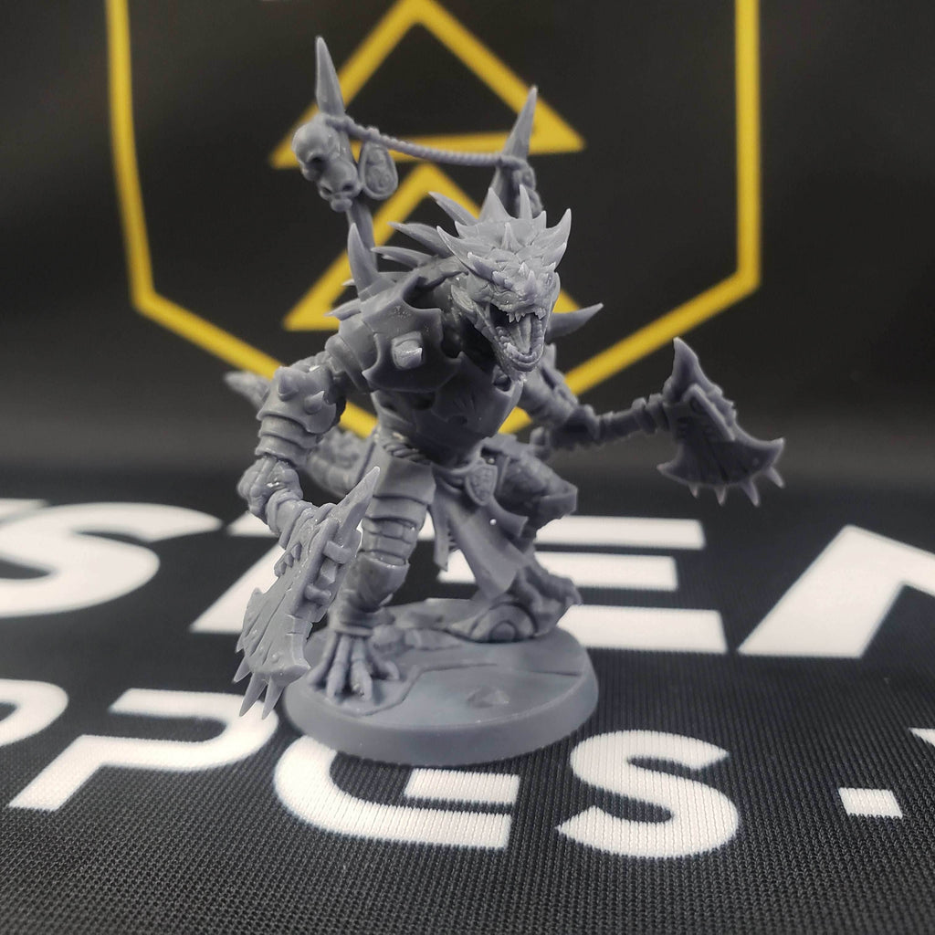 Zarrkan Bloodjaw (Male Lizardfolk Warlord) - 