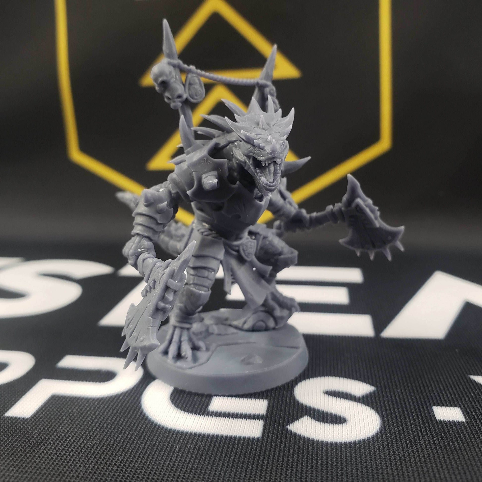 Zarrkan Bloodjaw (Male Lizardfolk Warlord) - 