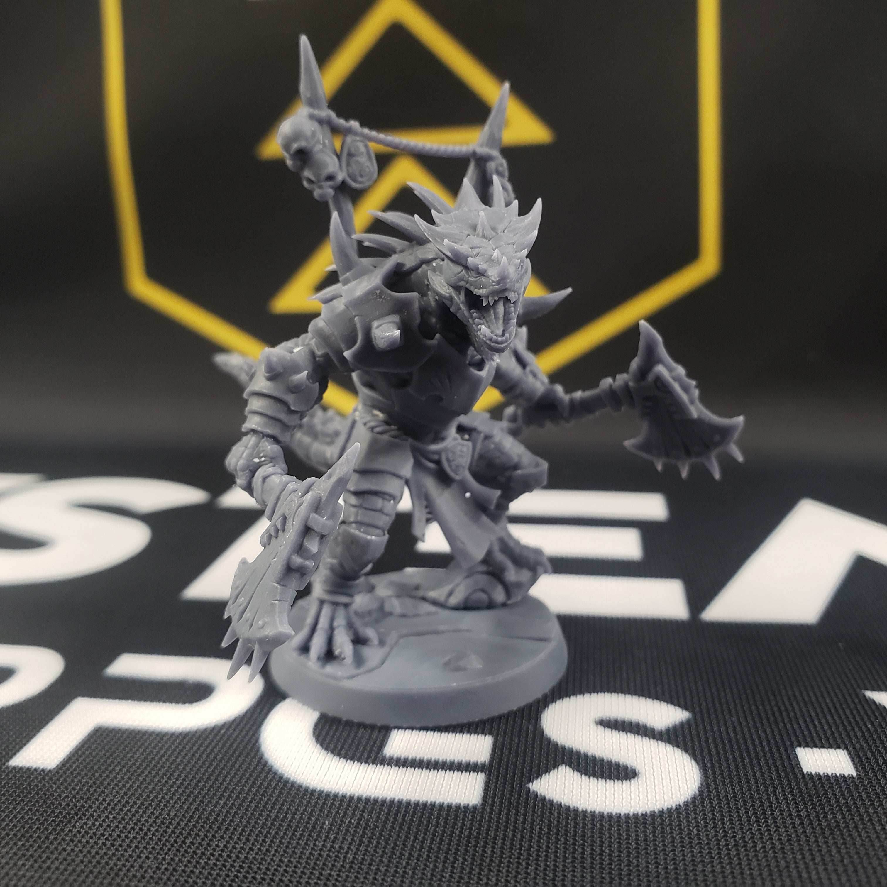 Zarrkan Bloodjaw (Male Lizardfolk Warlord) - 