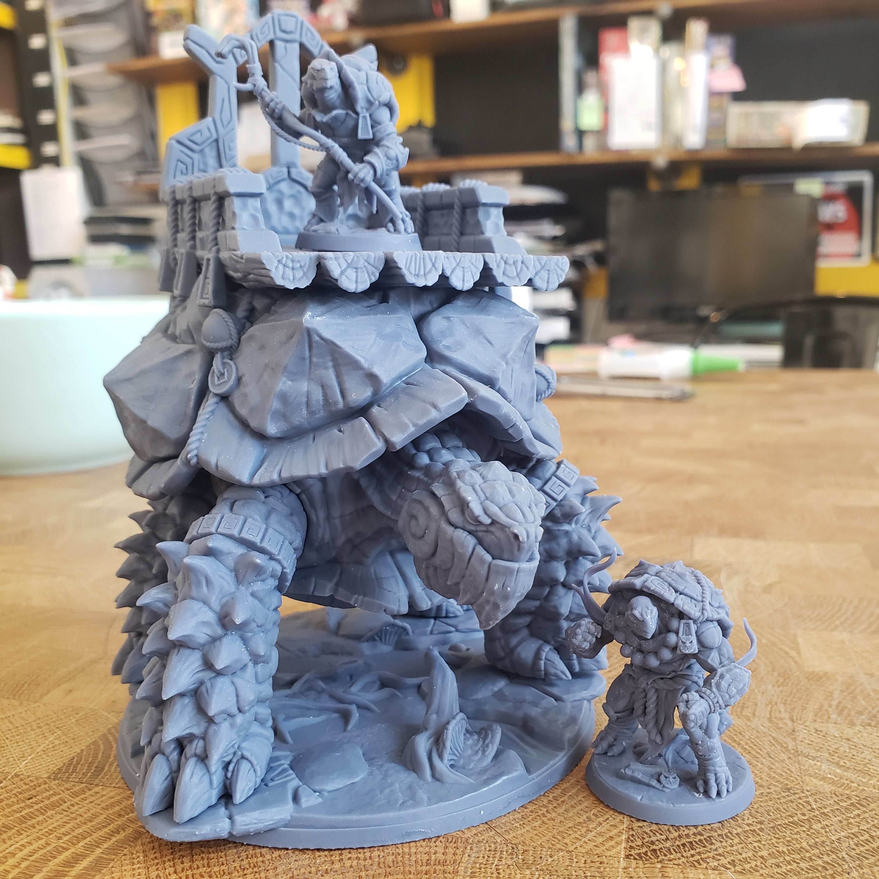 Terra, The Gigatortoise (Epic Boss) - With Platform