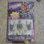 Vintage Spider-Man Stealth Venom Toy Biz 1996 Sealed Figure