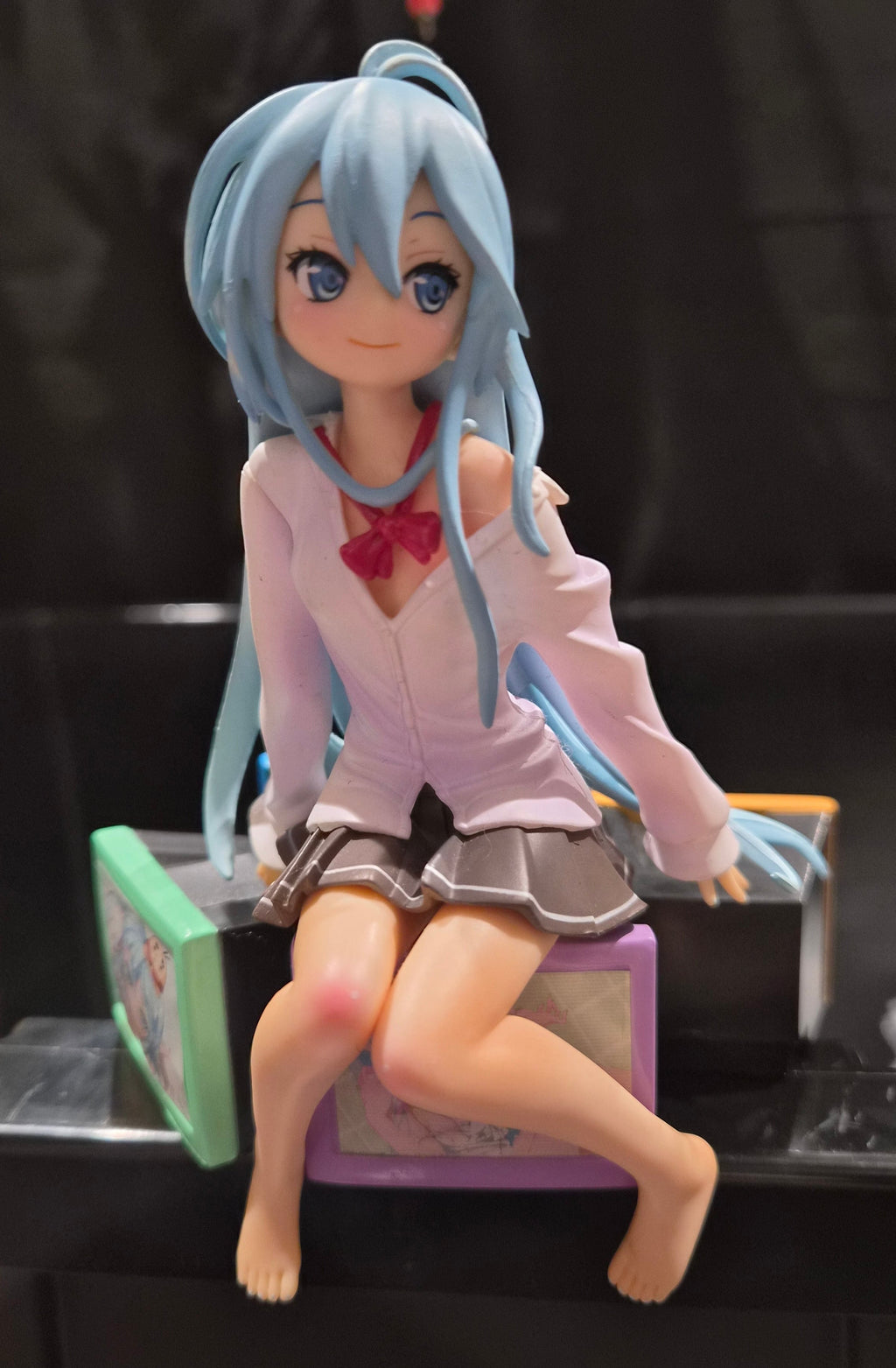 Erio Touwa Sitting Prize Figure – Denpa Onna to Seishun Otoko – Taito – 2011 – 5.5" Statue