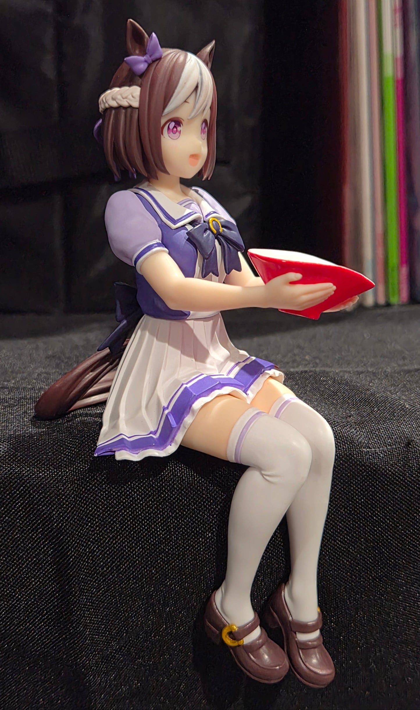 Umamusume: Pretty Derby – Special Week Noodle Stopper Figure – FuRyu – 5.85" Sitting Figure
