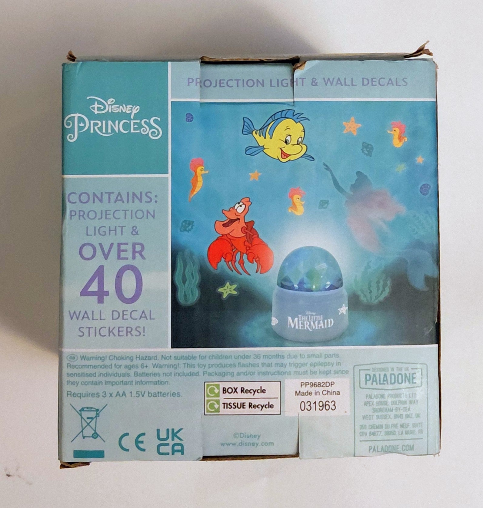 Disney Princess Wall Projector - The Little Mermaid