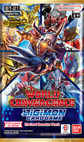Bt-21 World Convergence Booster Pack | Digimon TCG | New