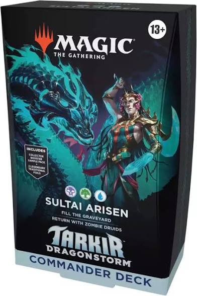 Tarkir Dragonstorm Single Commander Deck | MTG | New